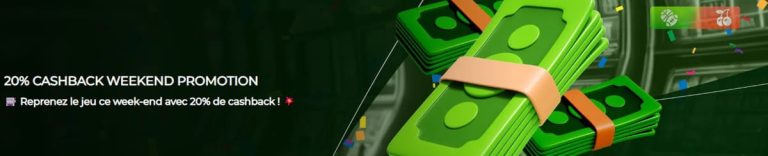 MrXBet Casino cashback weekend